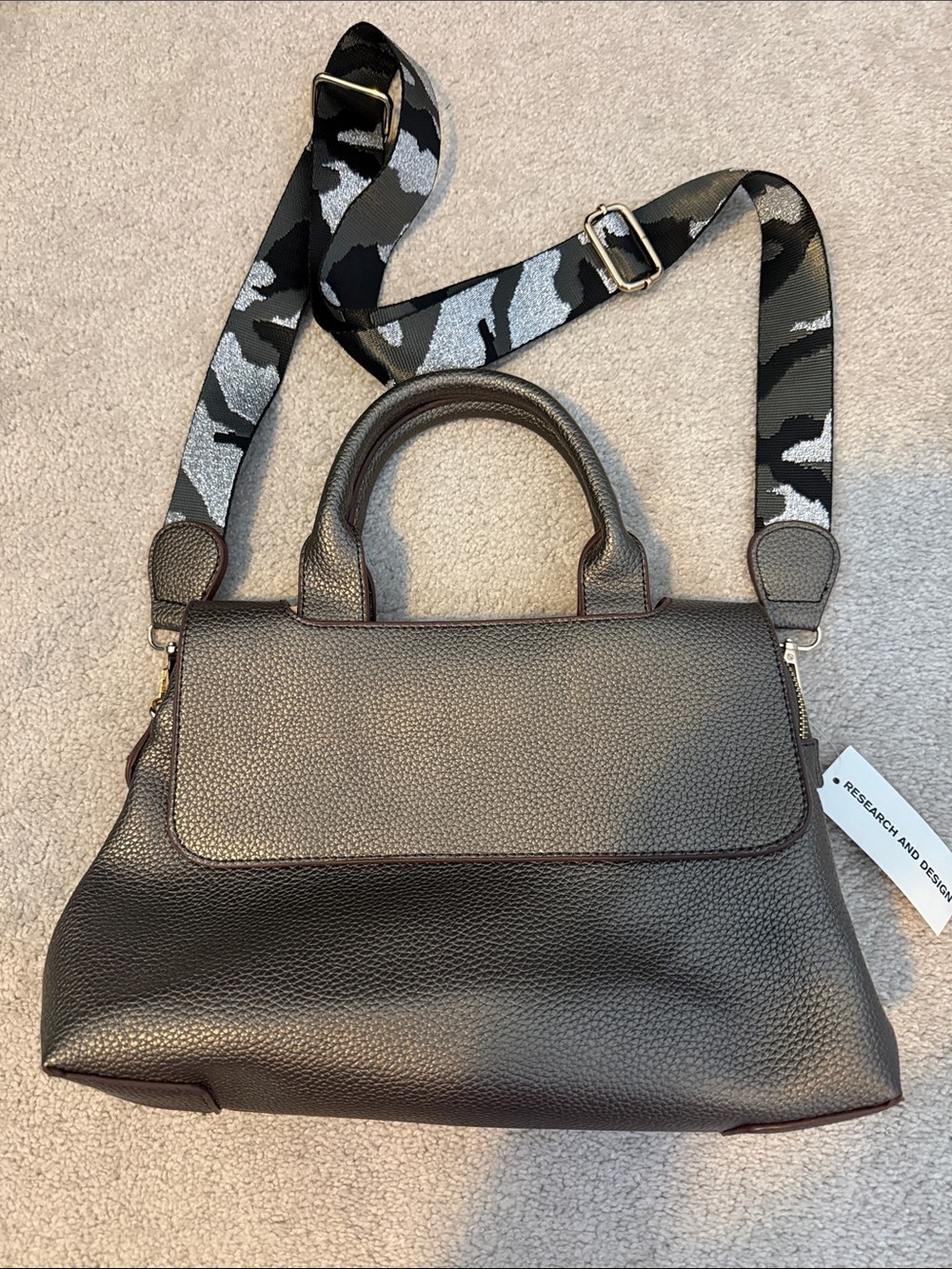 NWT pewter purse 👜